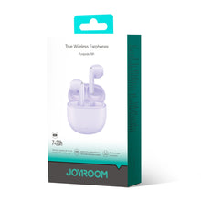 Заредете изображение във визуализатора на галерията – TWS Joyroom Funpods Series JR-FB1 Bluetooth 5.3 wireless headphones - purple
