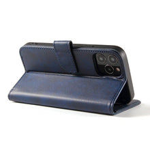 Заредете изображение във визуализатора на галерията – Magnet Case elegant bookcase type case with kickstand for Huawei P40 Lite 5G / Huawei Nova 7 SE blue - TopMag
