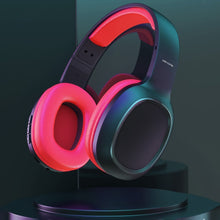 Заредете изображение във визуализатора на галерията – WK Design Wireless Bluetooth Headphones black (M8 black) - TopMag
