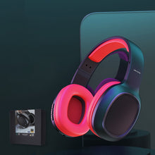 Заредете изображение във визуализатора на галерията – WK Design Wireless Bluetooth Headphones black (M8 black) - TopMag
