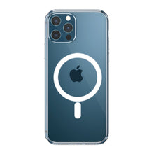 Заредете изображение във визуализатора на галерията – WK Design Anti-knock Magnet Case MagSafe durable gel flexible case for iPhone 12 mini transparent - TopMag
