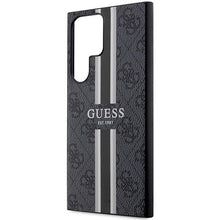 Заредете изображение във визуализатора на галерията – Guess GUHCS23LP4RPSK S23 Ultra S918 black/black hardcase 4G Printed Stripe
