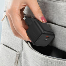 Заредете изображение във визуализатора на галерията – Acefast A77 Mini PD 30W GaN USB-C wall charger - black
