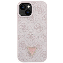 Заредете изображение във визуализатора на галерията – Original Case GUESS hardcase Crossbody 4G Metal Logo GUHCP15MP4TDSCPP for Iphone 15 Plus pink
