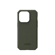 Заредете изображение във визуализатора на галерията – ( uag ) urban armor gear biodegradable outback гръб за iphone 14 pro green - TopMag
