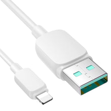 Заредете изображение във визуализатора на галерията – Lightning - USB 2.4A cable 1.2m Joyroom S-AL012A14 - white
