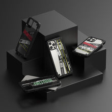 Заредете изображение във визуализатора на галерията – Ringke Fusion X Design durable PC Case with TPU Bumper for iPhone 12 Pro / iPhone 12 black (Ticket band) (XDAP0021) - TopMag
