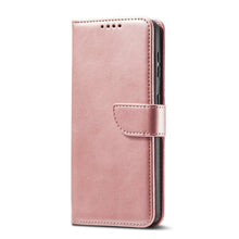 Заредете изображение във визуализатора на галерията – Magnet Case elegant bookcase type case with kickstand for Samsung Galaxy S21 Ultra 5G pink - TopMag
