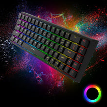 Заредете изображение във визуализатора на галерията – Tronsmart Elite RGB gaming wireless mechanical keyboard for gamers with LED backlight black (372400) - TopMag
