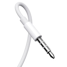 Заредете изображение във визуализатора на галерията – In-ear wired mini jack headphones with remote control Joyroom JR-EW01 - white

