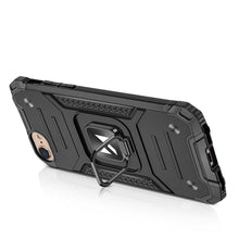 Заредете изображение във визуализатора на галерията – Wozinsky Ring Armor Case Kickstand Tough Rugged Cover for iPhone SE 2022 / SE 2020 / iPhone 8 / iPhone 7 black - TopMag
