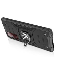 Заредете изображение във визуализатора на галерията – Wozinsky Ring Armor Case Kickstand Tough Rugged Cover for Samsung Galaxy S20 FE 5G black - TopMag
