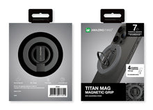 Заредете изображение във визуализатора на галерията – Amazing Thing Ring Titan Mag Magnetic holder stand IGTMBK grey
