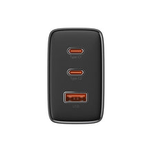 Заредете изображение във визуализатора на галерията – Baseus Cube Pro 65W GaN charger 2x USB-C USB-A - black
