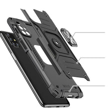 Заредете изображение във визуализатора на галерията – Wozinsky Ring Armor Case Kickstand Tough Rugged Cover for Samsung Galaxy M31s pink - TopMag
