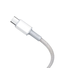Заредете изображение във визуализатора на галерията – Baseus USB Type C - USB Type C cable fast charging Power Delivery Quick Charge 100 W 5 A 2 m white (CATGD-A02)
