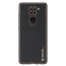 Заредете изображение във визуализатора на галерията – Dux Ducis Yolo elegant case made of soft TPU and PU leather for Xiaomi Redmi 10X 4G / Xiaomi Redmi Note 9 black - TopMag

