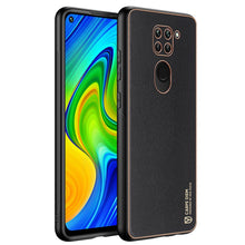 Заредете изображение във визуализатора на галерията – Dux Ducis Yolo elegant case made of soft TPU and PU leather for Xiaomi Redmi 10X 4G / Xiaomi Redmi Note 9 black - TopMag
