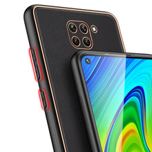Заредете изображение във визуализатора на галерията – Dux Ducis Yolo elegant case made of soft TPU and PU leather for Xiaomi Redmi 10X 4G / Xiaomi Redmi Note 9 black - TopMag
