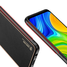 Заредете изображение във визуализатора на галерията – Dux Ducis Yolo elegant case made of soft TPU and PU leather for Xiaomi Redmi 10X 4G / Xiaomi Redmi Note 9 black - TopMag
