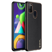 Заредете изображение във визуализатора на галерията – Dux Ducis Yolo elegant case made of soft TPU and PU leather for Samsung Galaxy M30s black - TopMag

