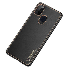 Заредете изображение във визуализатора на галерията – Dux Ducis Yolo elegant case made of soft TPU and PU leather for Samsung Galaxy M30s black - TopMag
