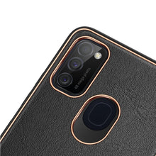 Заредете изображение във визуализатора на галерията – Dux Ducis Yolo elegant case made of soft TPU and PU leather for Samsung Galaxy M30s black - TopMag
