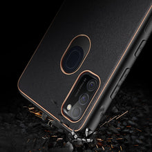 Заредете изображение във визуализатора на галерията – Dux Ducis Yolo elegant case made of soft TPU and PU leather for Samsung Galaxy M30s black - TopMag
