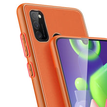 Заредете изображение във визуализатора на галерията – Dux Ducis Yolo elegant case made of soft TPU and PU leather for Samsung Galaxy M30s orange - TopMag

