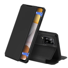 Заредете изображение във визуализатора на галерията – DUX DUCIS Skin X Bookcase type case for Samsung Galaxy A42 5G black - TopMag
