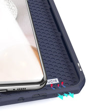 Заредете изображение във визуализатора на галерията – DUX DUCIS Skin X Bookcase type case for Samsung Galaxy A42 5G blue - TopMag
