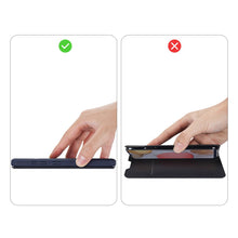 Заредете изображение във визуализатора на галерията – DUX DUCIS Skin X Bookcase type case for Samsung Galaxy A42 5G blue - TopMag
