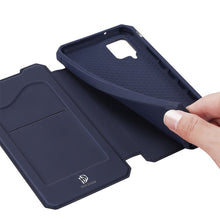 Заредете изображение във визуализатора на галерията – DUX DUCIS Skin X Bookcase type case for Samsung Galaxy A42 5G blue - TopMag
