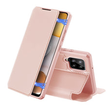 Заредете изображение във визуализатора на галерията – DUX DUCIS Skin X Bookcase type case for Samsung Galaxy A42 5G pink - TopMag
