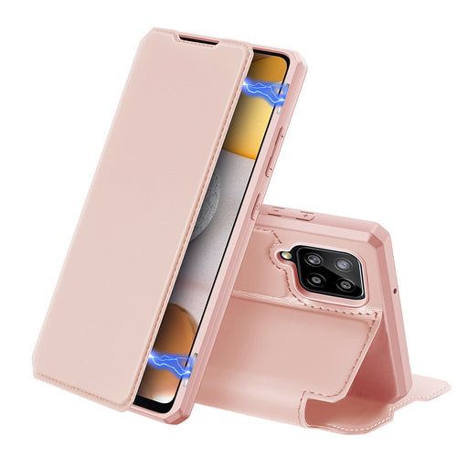 DUX DUCIS Skin X Bookcase type case for Samsung Galaxy A42 5G pink - TopMag