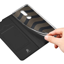 Заредете изображение във визуализатора на галерията – DUX DUCIS Skin Pro Bookcase type case for Nokia 2.4 black - TopMag
