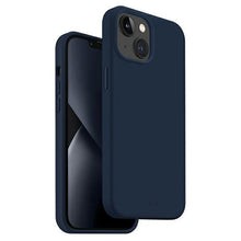 Заредете изображение във визуализатора на галерията – Uniq case Lino iPhone 14 6.1" blue/marine blue
