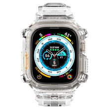 Заредете изображение във визуализатора на галерията – Spigen RUGGED ARMOR "PRO" Apple Watch ULTRA (49MM) CRYSTAL CLEAR
