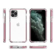 Заредете изображение във визуализатора на галерията – Spring Armor clear TPU gel rugged protective cover with colorful frame for iPhone 11 Pro red - TopMag
