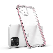 Заредете изображение във визуализатора на галерията – Spring Armor clear TPU gel rugged protective cover with colorful frame for iPhone 11 Pro red - TopMag

