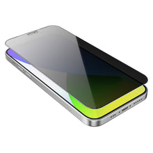 Заредете изображение във визуализатора на галерията – Borofone Tempered glass BF7 Diamond Armor Full Screen Anti-spy for Iphone 12 Pro Max

