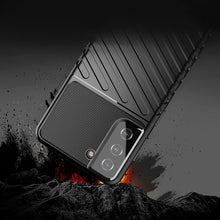Заредете изображение във визуализатора на галерията – Thunder Case Flexible Tough Rugged Cover TPU Case for Samsung Galaxy S21 5G blue - TopMag
