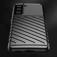 Заредете изображение във визуализатора на галерията – Thunder Case Flexible Tough Rugged Cover TPU Case for Samsung Galaxy S21 5G blue - TopMag
