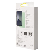 Заредете изображение във визуализатора на галерията – Baseus 2x 0,3 mm Eye Protection Full Coverage Green Tempered Glass Film with Anti Blue Light Filter for iPhone 12 mini (SGAPIPH54N-LP02) - TopMag
