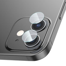 Заредете изображение във визуализатора на галерията – Baseus 2x 0.25 mm 9H tempered glass for rear camera iPhone 12 / iPhone 12 mini transparent (SGAPIPH54N-JT02) - TopMag
