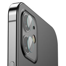 Заредете изображение във визуализатора на галерията – Baseus 2x 0.25 mm 9H tempered glass for rear camera iPhone 12 / iPhone 12 mini transparent (SGAPIPH54N-JT02) - TopMag
