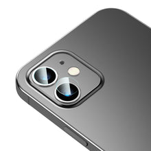 Заредете изображение във визуализатора на галерията – Baseus 2x 0.25 mm 9H tempered glass for rear camera iPhone 12 / iPhone 12 mini transparent (SGAPIPH54N-JT02) - TopMag
