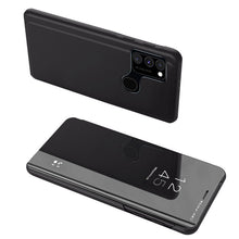 Заредете изображение във визуализатора на галерията – Clear View Case cover for Samsung Galaxy A12 / Galaxy M12 black - TopMag
