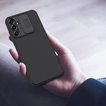Заредете изображение във визуализатора на галерията – Nillkin CamShield Case | Armored Case for Samsung Galaxy A34 5G with Camera Cover | blue
