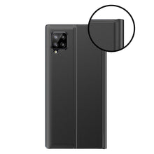 Заредете изображение във визуализатора на галерията – New Sleep Case Bookcase Type Case with kickstand function for Samsung Galaxy A12 / Galaxy M12 black - TopMag

